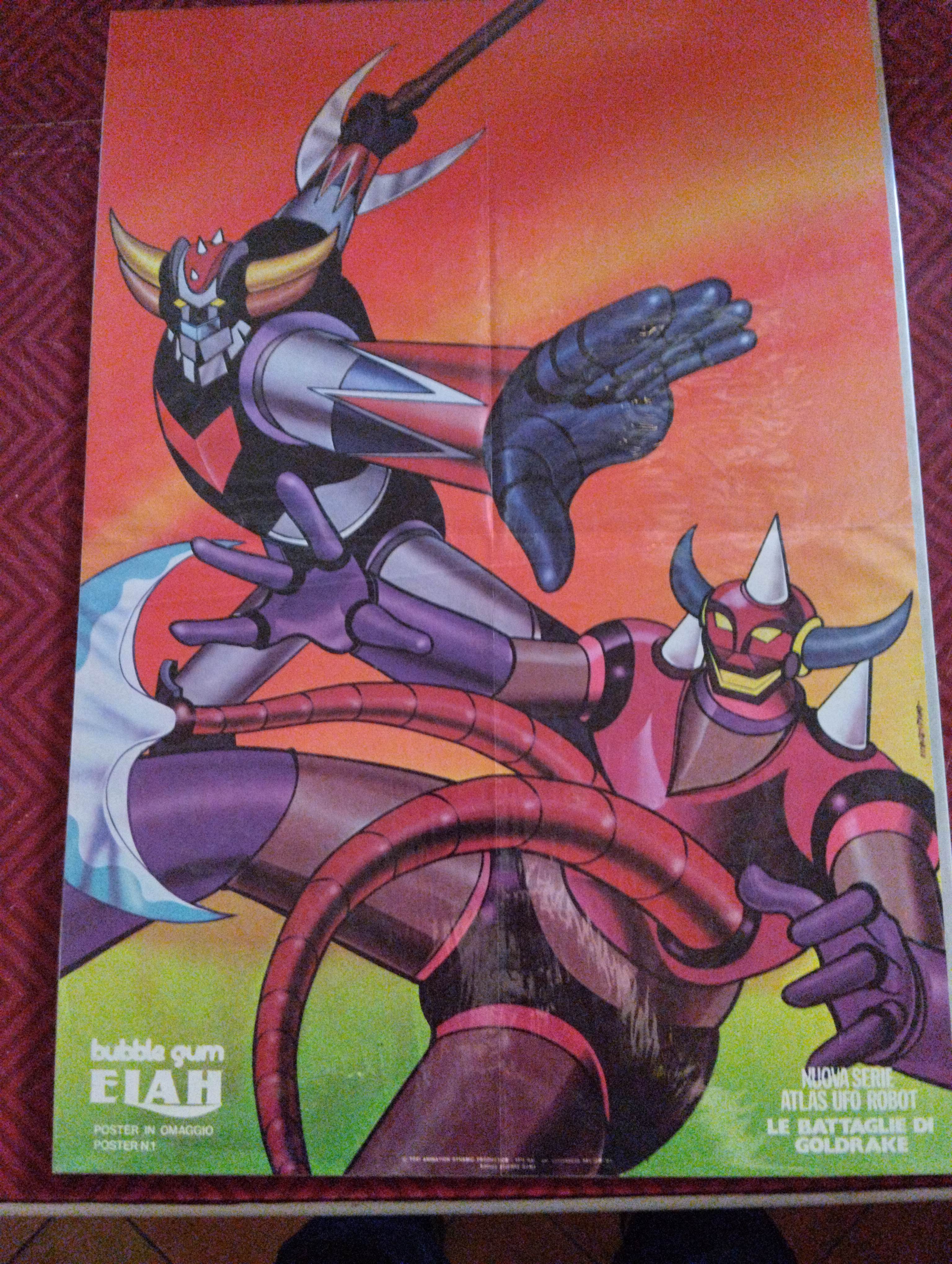 Poster Goldrake - Atlas UFO Robot