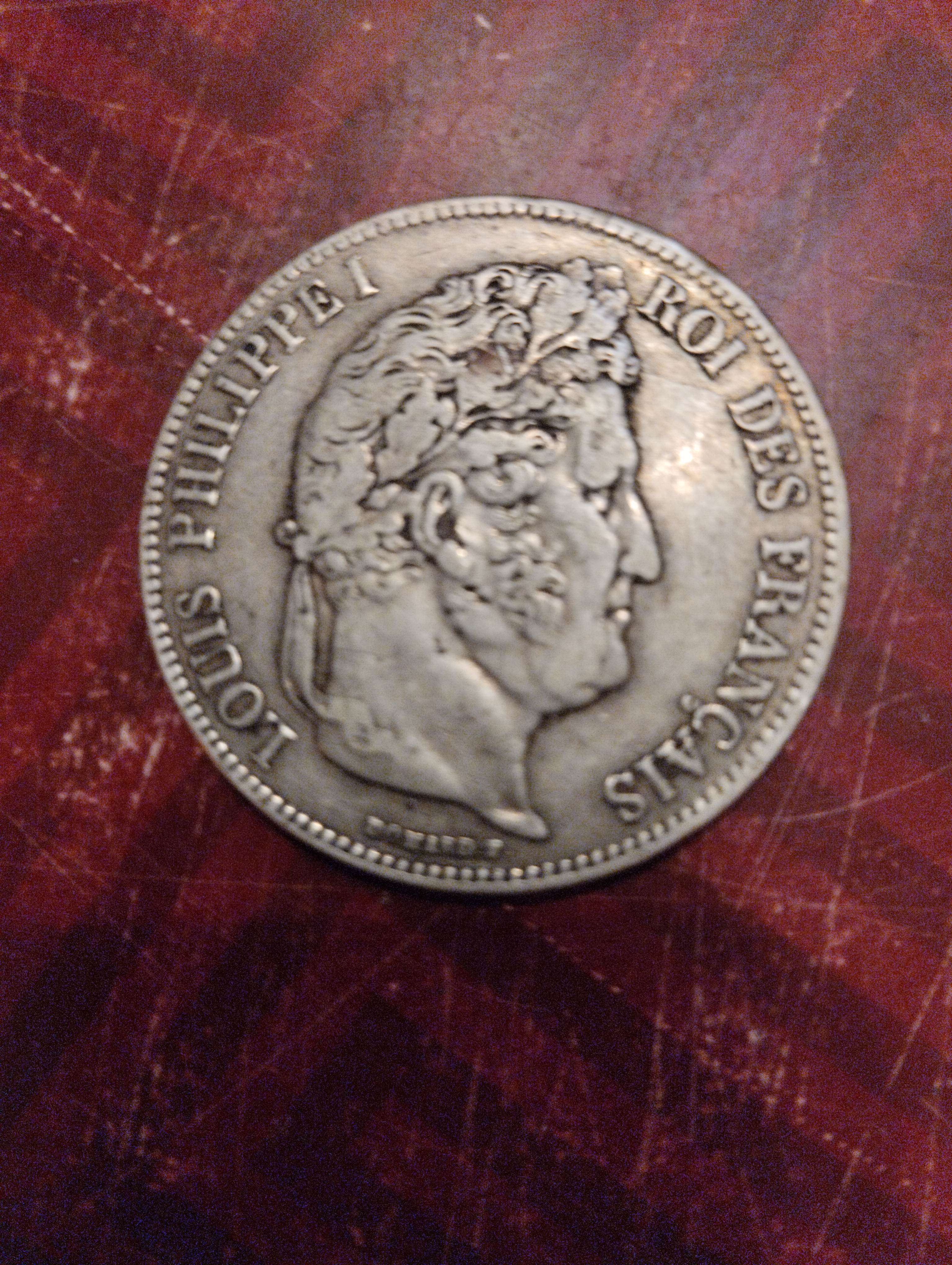 Moneta di Louis Philippe I Re dei Francesi